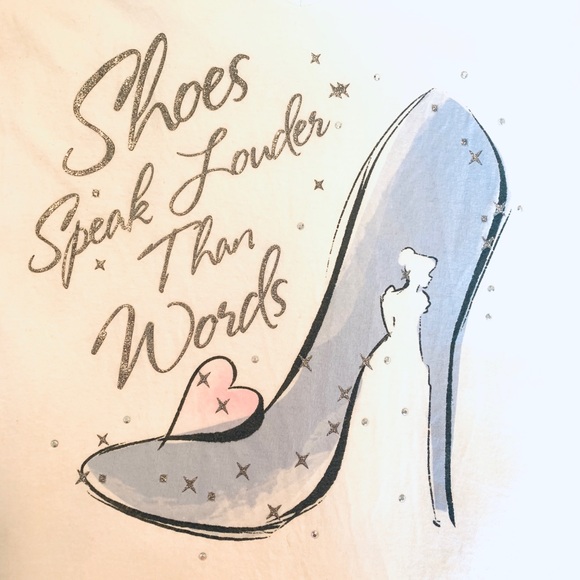 Disney Tops - Disney Cinderella V-Neck T-Shirt